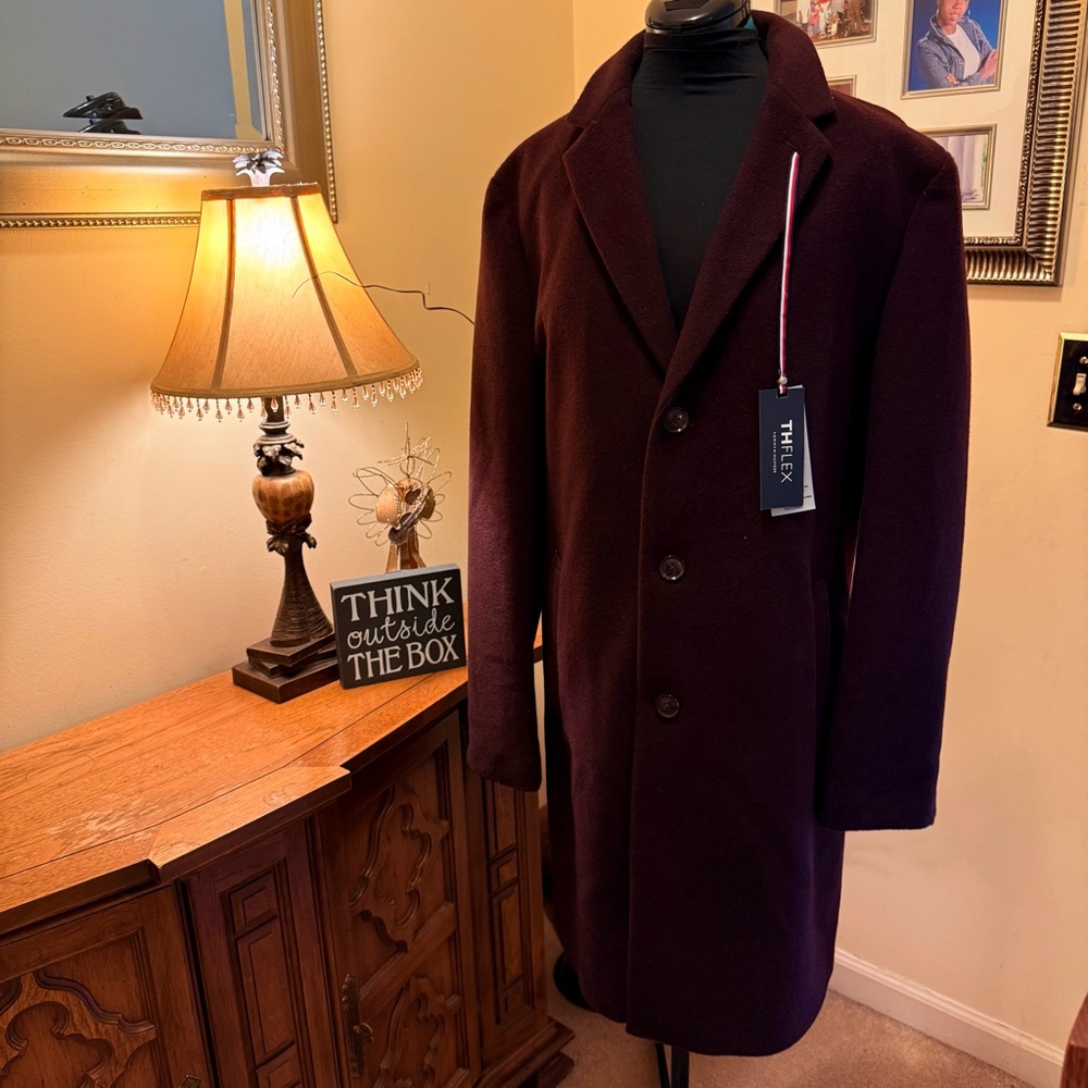 Women’s Hilfiger Burgundy Coat